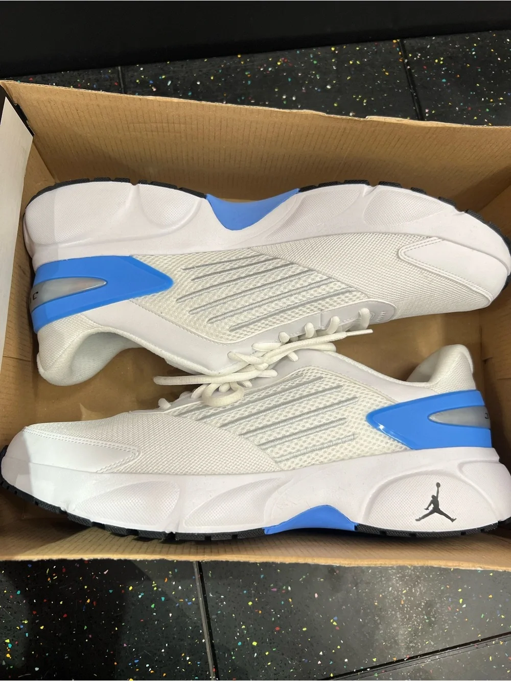 Jordan TRUNNER FLOW Breathable Basketball Shoes Men's White IO2091-103 size 14